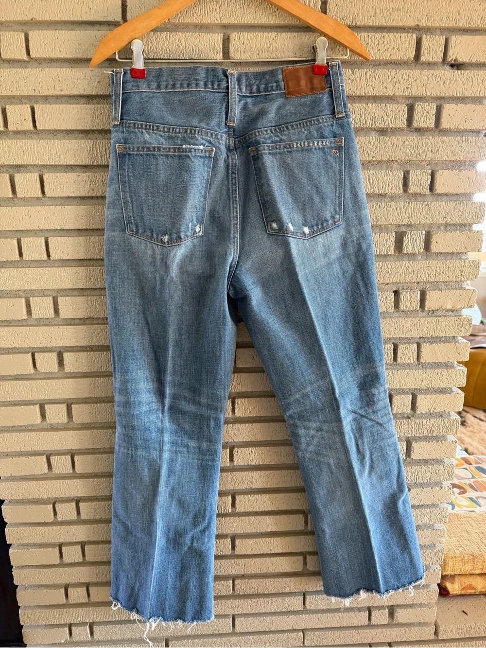 Madewell cropped jeans